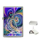 Crop Circle Abstract Flip Top Lighter