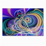 Crop Circle Abstract Postcard 4 x 6  (Pkg of 10)