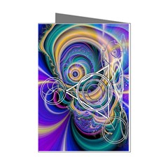 Crop Circle Abstract Mini Greeting Cards (Pkg of 8) from ArtsNow.com Left