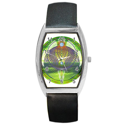 Divine Creation Barrel Style Metal Watch from ArtsNow.com Front