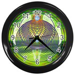 Divine Creation Wall Clock (Black)