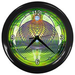 Divine Creation Wall Clock (Black)