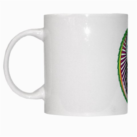 Divine Power White Mug from ArtsNow.com Left