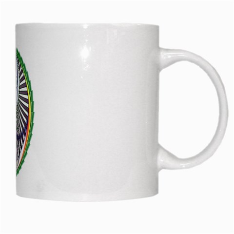 Divine Power White Mug from ArtsNow.com Right