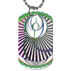 Divine Power Dog Tag (Two Sides) from ArtsNow.com Back