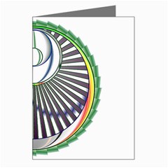 Divine Power Greeting Card from ArtsNow.com Left