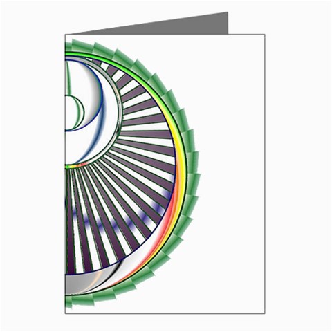 Divine Power Greeting Cards (Pkg of 8) from ArtsNow.com Left