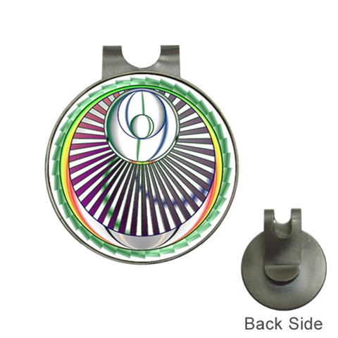 Divine Power Golf Ball Marker Hat Clip from ArtsNow.com Front