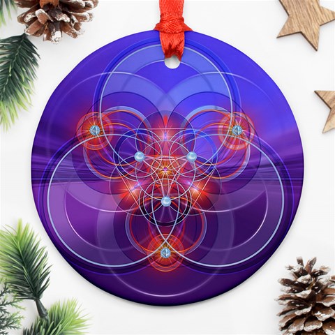 Empowerment Ornament (Round) from ArtsNow.com Front