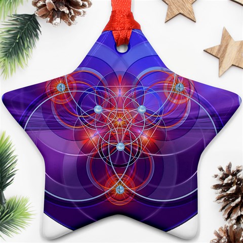 Empowerment Ornament (Star) from ArtsNow.com Front