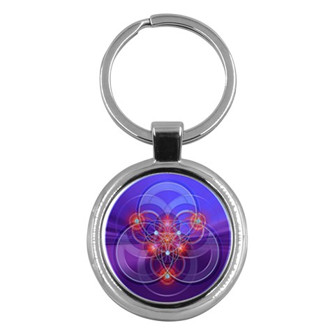 Empowerment Key Chain (Round) from ArtsNow.com Front