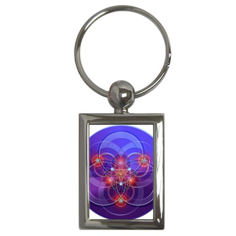 Empowerment Key Chain (Rectangle) from ArtsNow.com Front