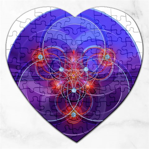 Empowerment Jigsaw Puzzle (Heart) from ArtsNow.com Front