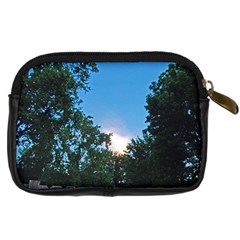 Coming Sunset Accented Edges Digital Camera Leather Case from ArtsNow.com Back