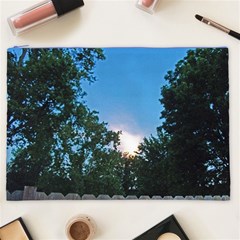 Coming Sunset Accented Edges Cosmetic Bag (XXL) from ArtsNow.com Front