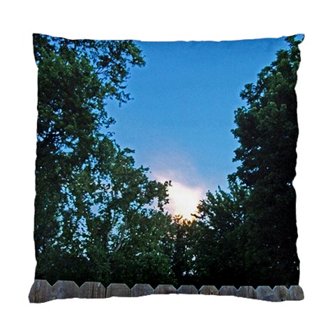 Coming Sunset Accented Edges Cushion Case (Two Sided)  from ArtsNow.com Back