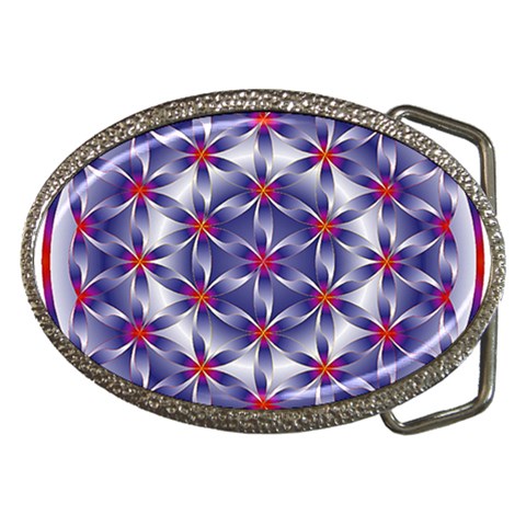 Life Flower Belt Buckle from ArtsNow.com Front