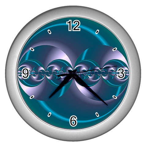 Generation Wall Clock (Silver) from ArtsNow.com Front