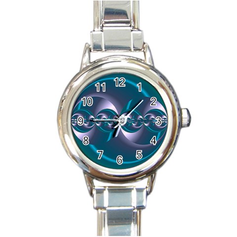 Generation Round Italian Charm Watch from ArtsNow.com Front