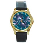 Generation Round Gold Metal Watch