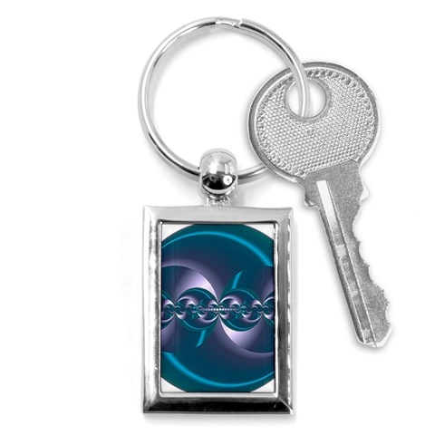 Generation Key Chain (Rectangle) from ArtsNow.com Front