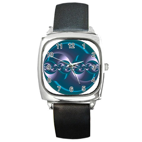 Generation Square Metal Watch from ArtsNow.com Front