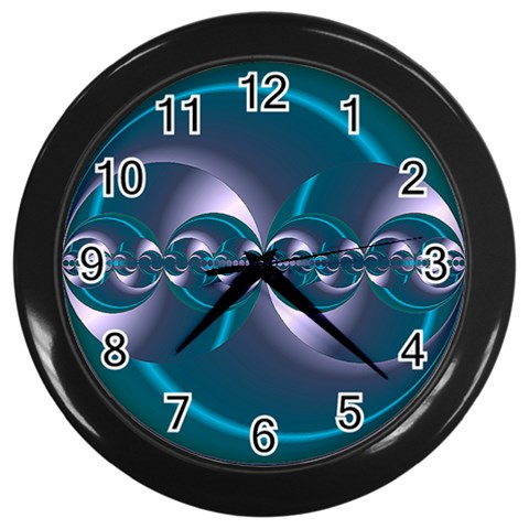 Generation Wall Clock (Black) from ArtsNow.com Front