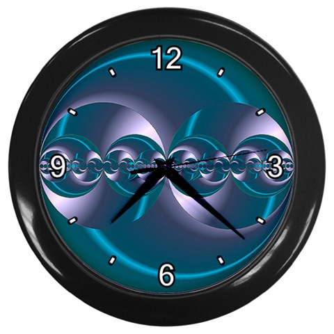 Generation Wall Clock (Black) from ArtsNow.com Front