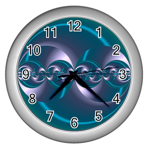 Generation Wall Clock (Silver) from ArtsNow.com Front