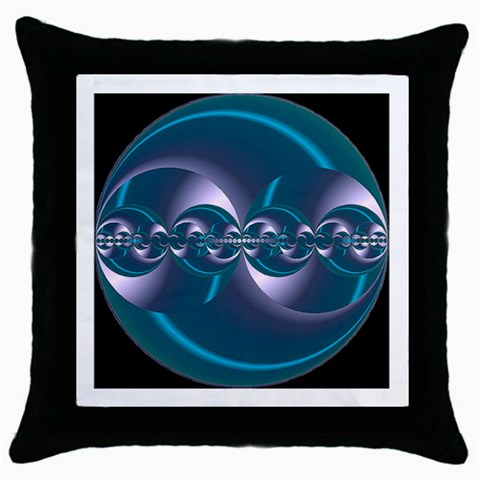 Generation Throw Pillow Case (Black) from ArtsNow.com Front