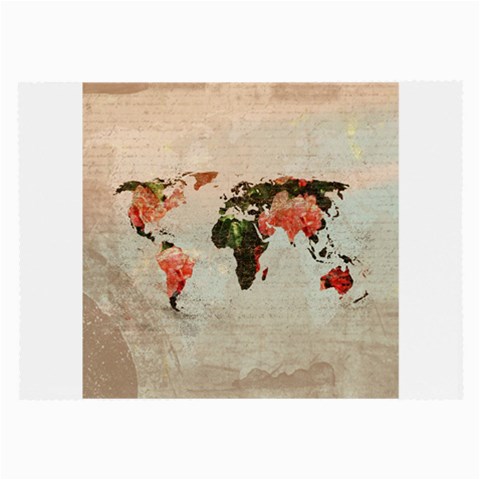 Vintageworldmap1200 Glasses Cloth (Large, Two Sided) from ArtsNow.com Front