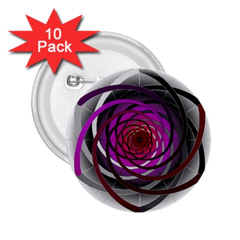 Golden Ratio 2.25  Button (10 pack) from ArtsNow.com Front