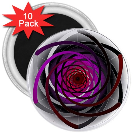 Golden Ratio 3  Magnet (10 pack) from ArtsNow.com Front