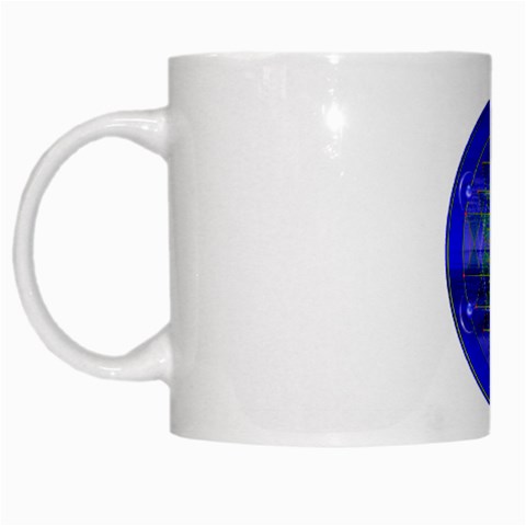 Grailcode White Mug from ArtsNow.com Left