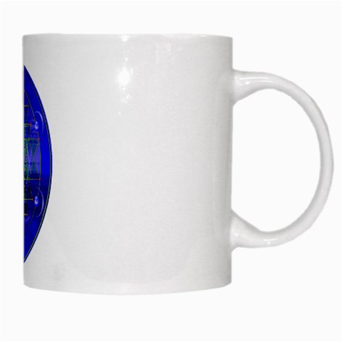 Grailcode White Mug from ArtsNow.com Right