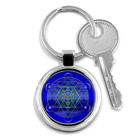 Grailcode Key Chain (Round) from ArtsNow.com Front