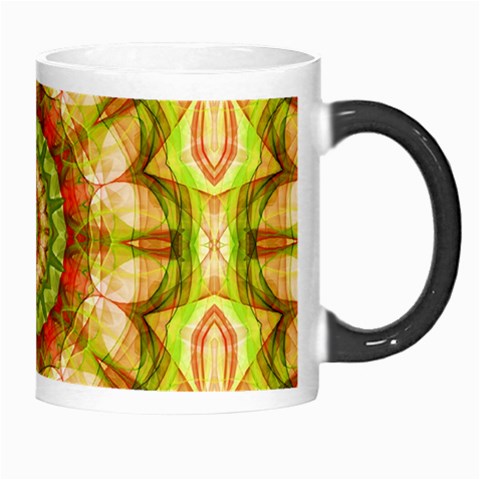 Red Green Apples Mandala Morph Mug from ArtsNow.com Right