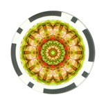 Red Green Apples Mandala Poker Chip (10 Pack)