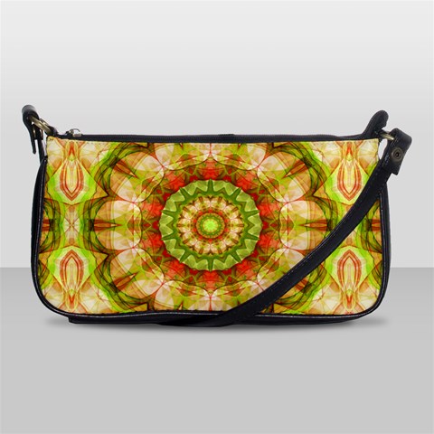 Red Green Apples Mandala Evening Bag from ArtsNow.com Front