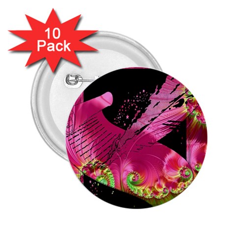 Elegant Writer 2.25  Button (10 pack) from ArtsNow.com Front