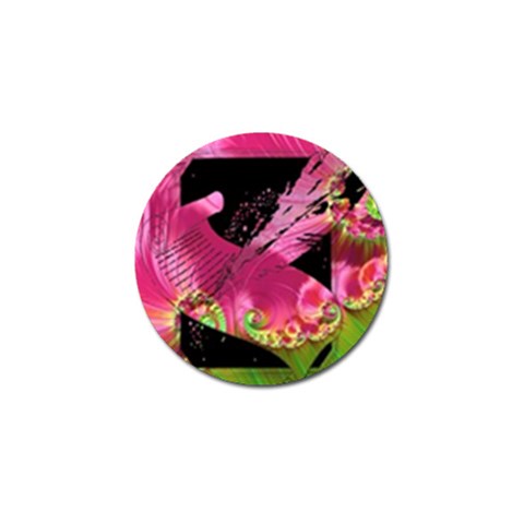 Elegant Writer Golf Ball Marker from ArtsNow.com Front