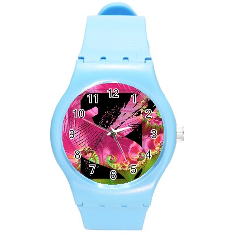 Elegant Writer Plastic Sport Watch (Medium) from ArtsNow.com Front