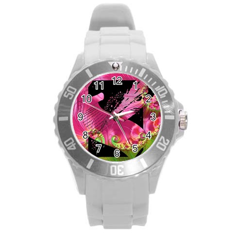 Elegant Writer Plastic Sport Watch (Large) from ArtsNow.com Front