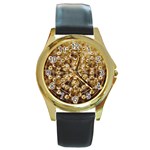 Grailcode2 Round Gold Metal Watch