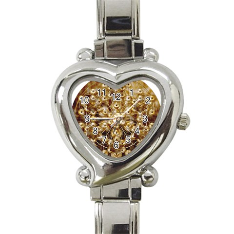 Grailcode2 Heart Italian Charm Watch from ArtsNow.com Front