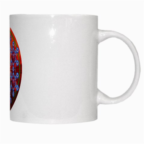 Grailcode2 White Mug from ArtsNow.com Right