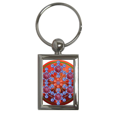 Grailcode2 Key Chain (Rectangle) from ArtsNow.com Front