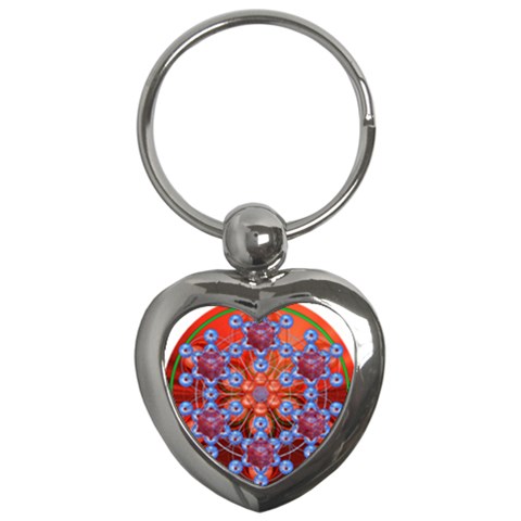 Grailcode2 Key Chain (Heart) from ArtsNow.com Front