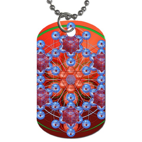 Grailcode2 Dog Tag (Two Sides) from ArtsNow.com Back