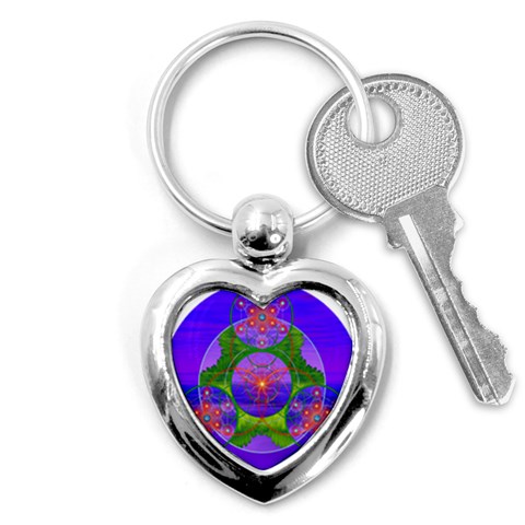 Grailcode3 Key Chain (Heart) from ArtsNow.com Front